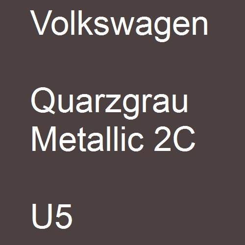 Volkswagen, Quarzgrau Metallic 2C, U5.